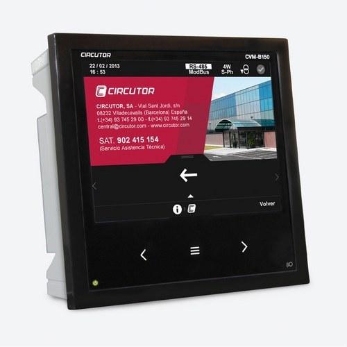 Třífázový analyzátor sítí panel barevný displej CVM-B150-ITF-485-ICT2 s referencí M56111. od značky CIRCUTOR
