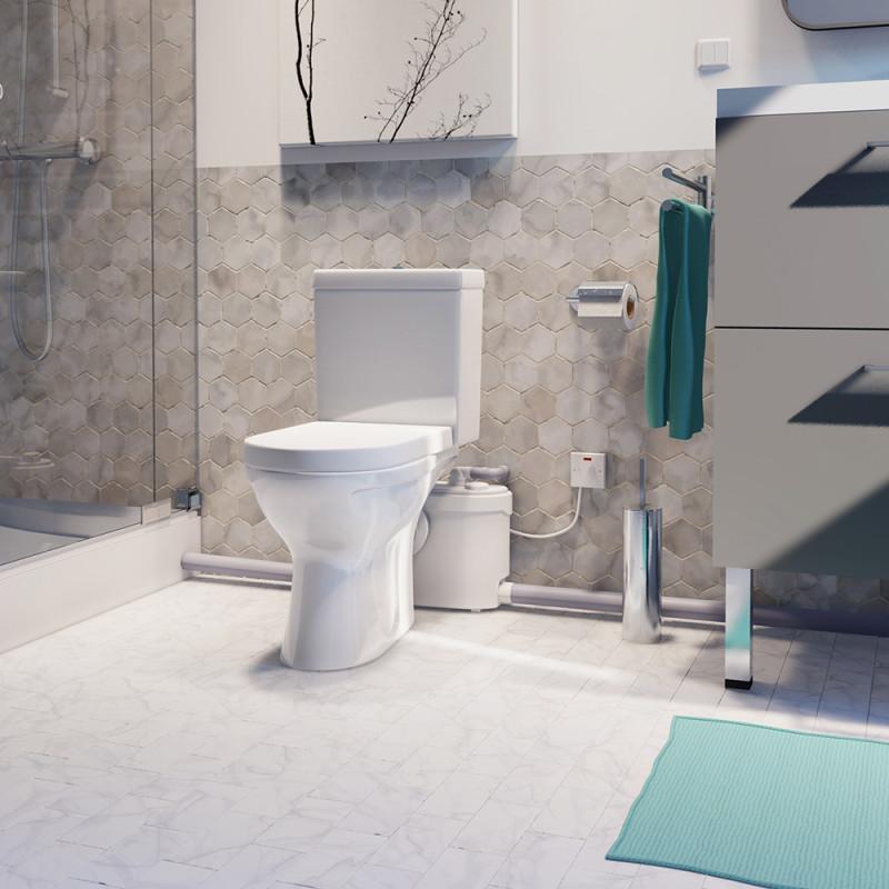 Sanitární drtič SFA SANISLIM pro kompletní koupelny s referencí SANISLIM od značky SFA SANITRIT