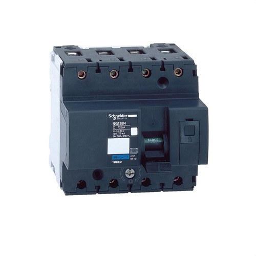 NG125N Circuit Breaker 4P 80A Curve C with reference 18658 from the brand SCHNEIDER ELECTRIC