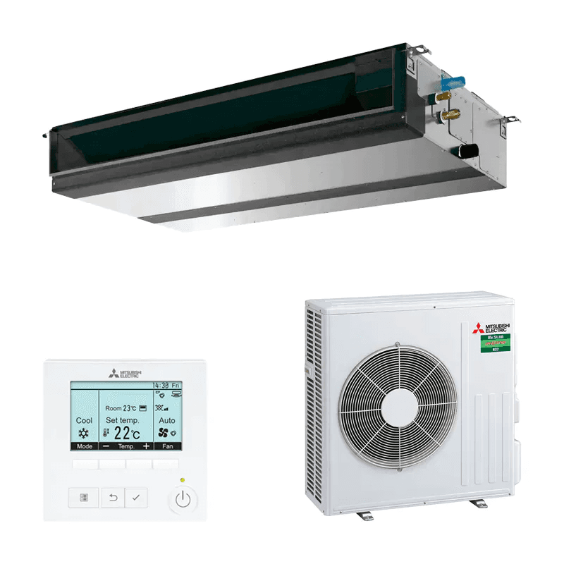 Klimatizace potrubní Mitsubishi Electric MGPEZ-71VJA 7,1 kW 24000 BTU