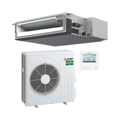Kanalová klimatizace Mitsubishi Electric MSEZ-35VA 3,5 kW 12000 BTU s referencí MSEZ-35VA od značky MITSUBISHI