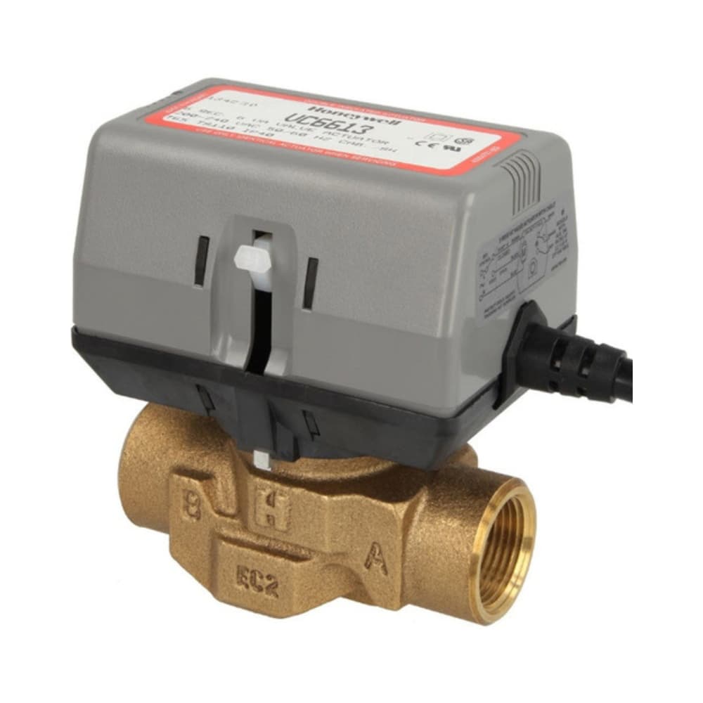 Motorizovaný zónový ventil 2-cestný 3/4" s referencí VC6613AJ1000/U od značky RESIDEO