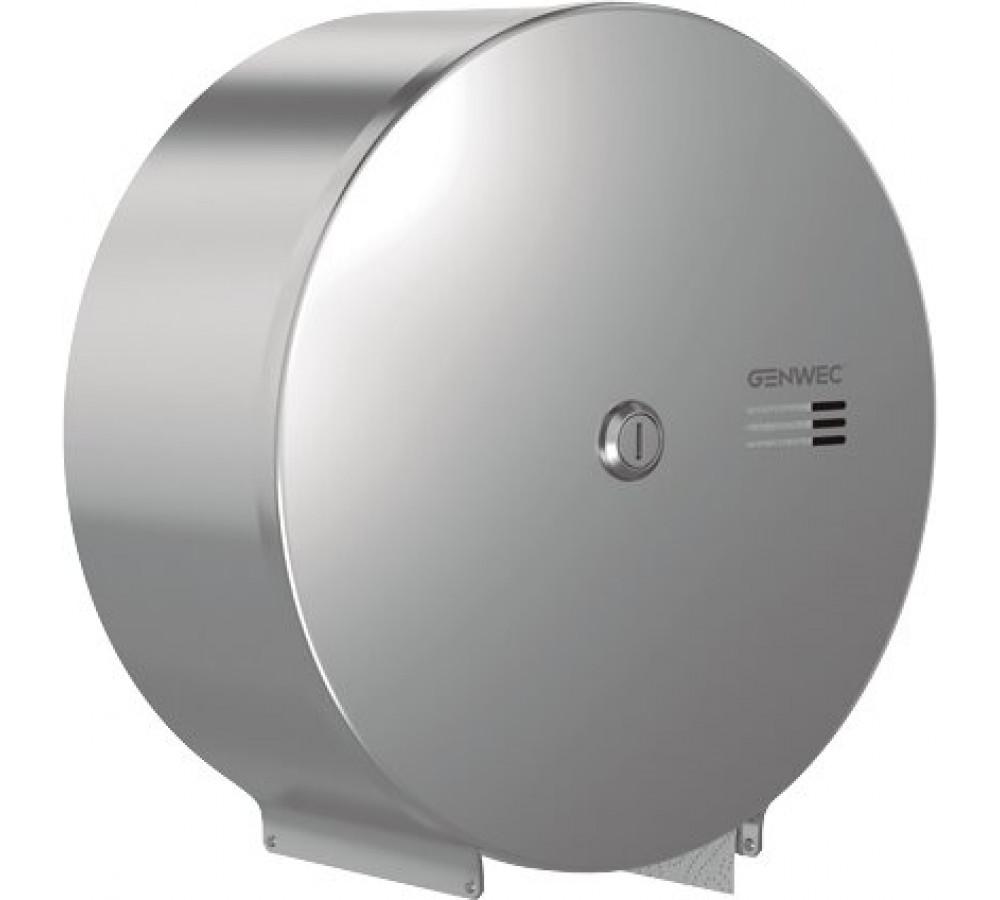Dávkovač jumbo papíru inox 304 saténový s referencí GW03 02 04 01 od značky GENWEC