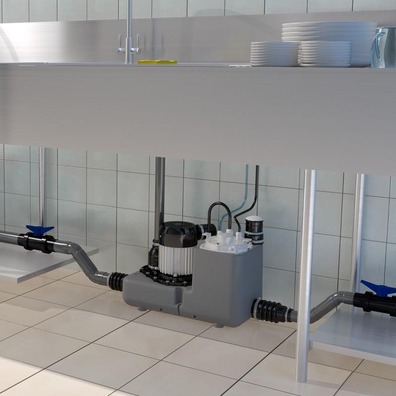 Čerpadlo pro odvod SFA SANICOM 1 pro šedé vody pro intenzivní použití s referencí 04COM1M od značky SFA SANITRIT