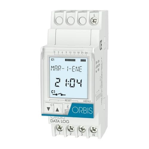 Digitální časový spínač DATA LOG 230V s referencí OB174012 od značky ORBIS