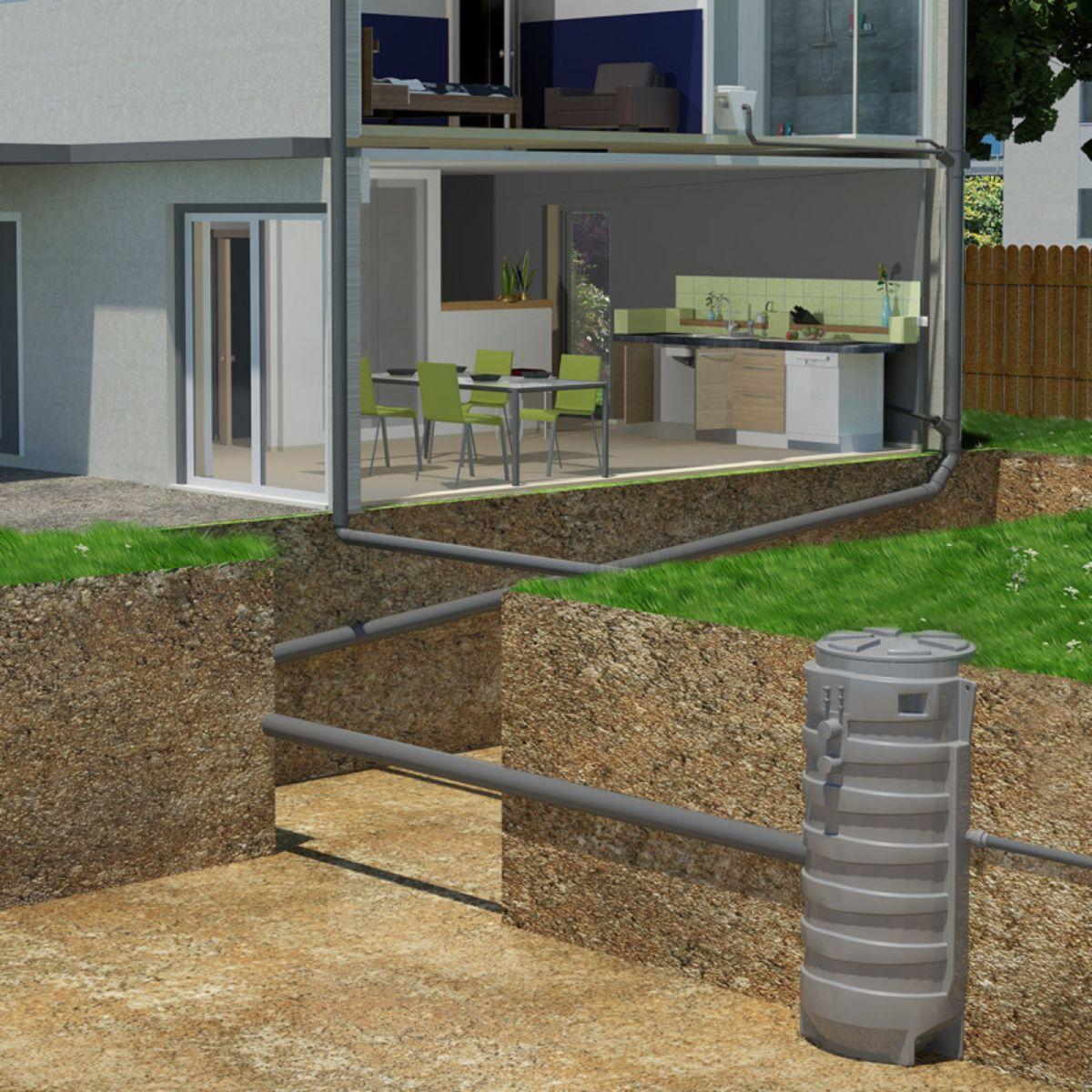 Trojfázová čerpací stanice SFA Sanifos 1300 2VX SP T - Verze vortex s referencí 009FOS1300VT od značky SFA SANITRIT